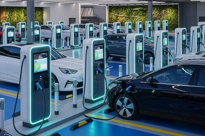 Electric Vehicle (EV) car charging facilities