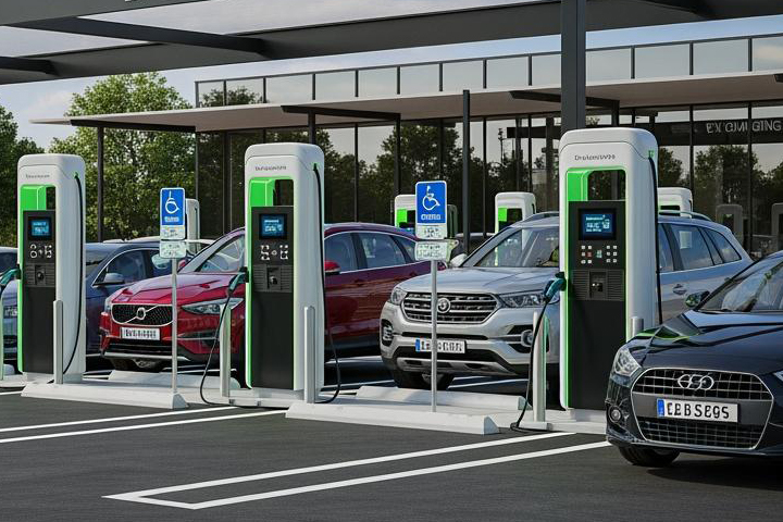 Electric Vehicle (EV) car charging facilities