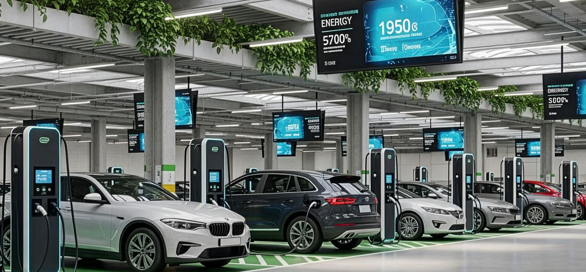 Electric Vehicle (EV) car charging facilities